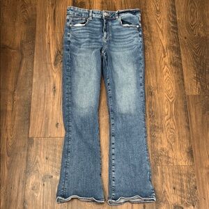 American Eagle Outfitters Blue Flare Jeans